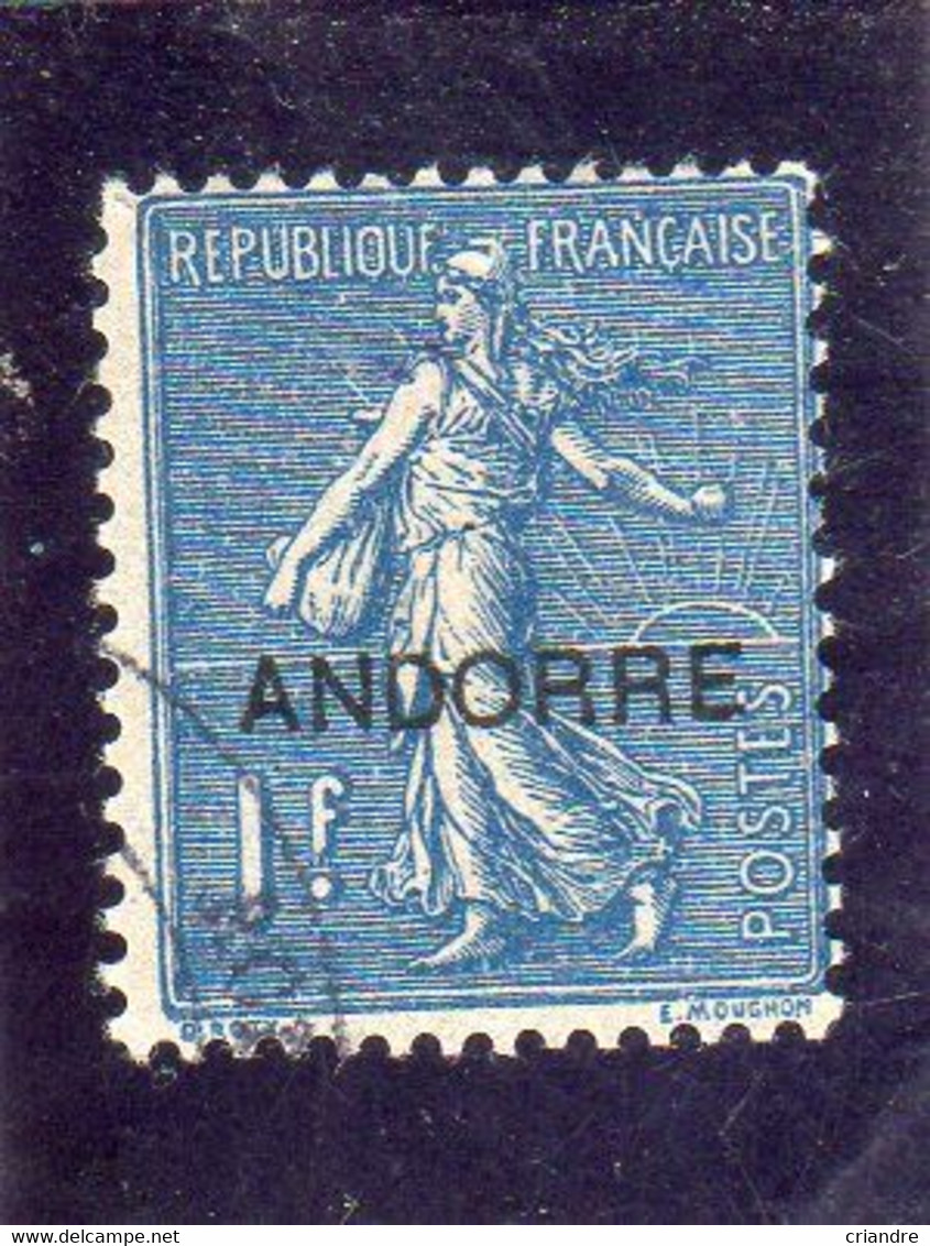 Andorre Français: N°18 Oblitéré - Gebraucht