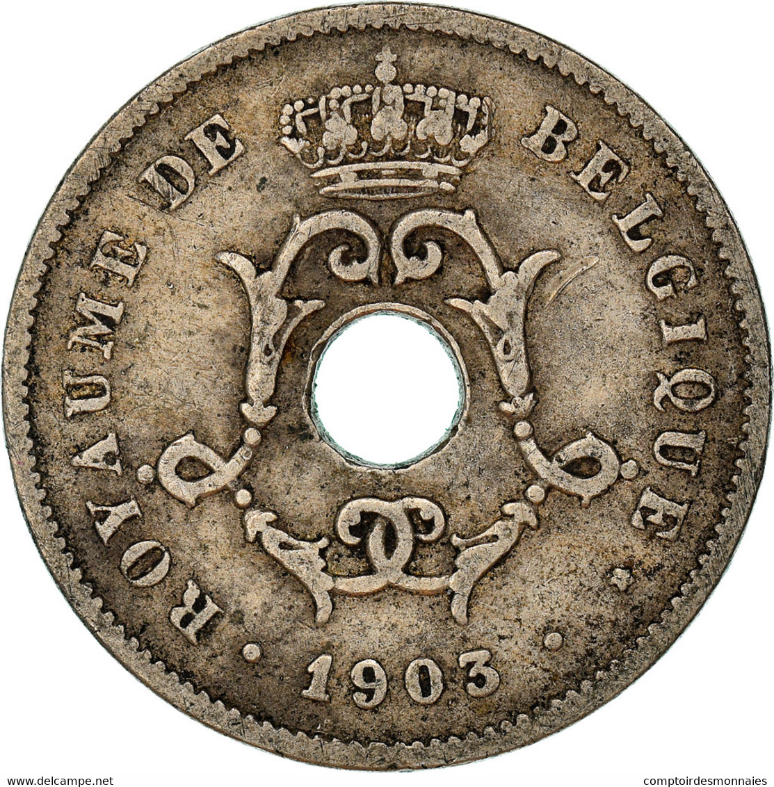 Monnaie, Belgique, 10 Centimes, 1903, TB+, Cupro-nickel, KM:48 - 10 Cent