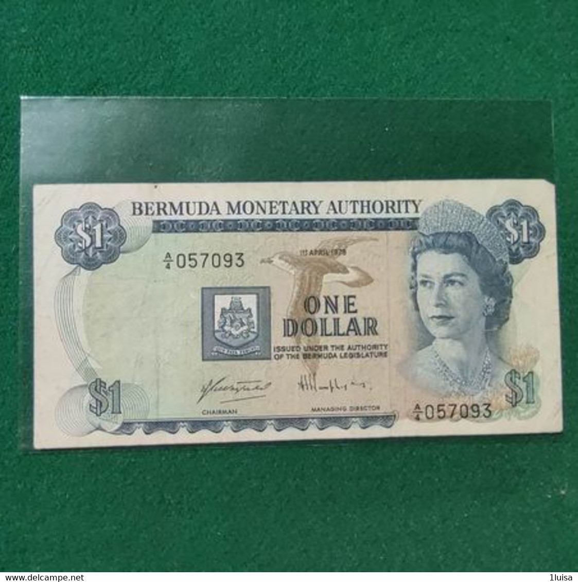 BERMUDA 1 DOLLAR 1978 - Bermudas