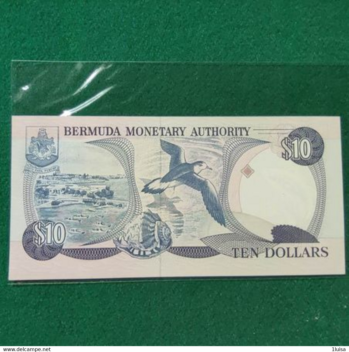 BERMUDA 10 DOLLARS 1989 - Bermudas