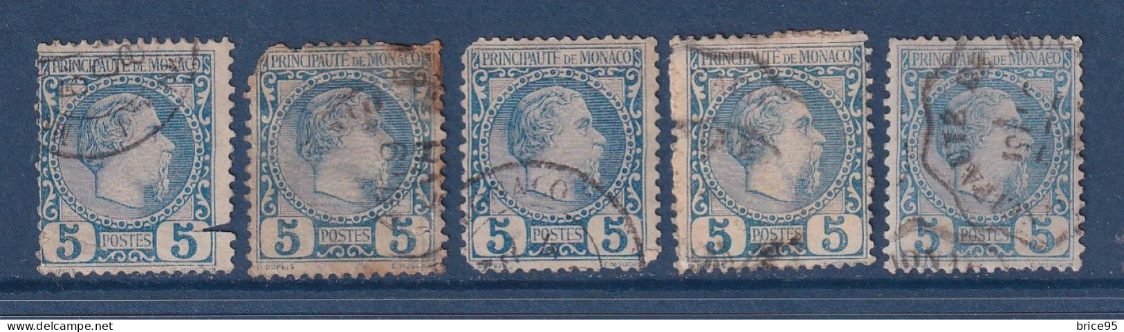 Monaco - YT N° 3 - Oblitéré - 1885 - Used Stamps