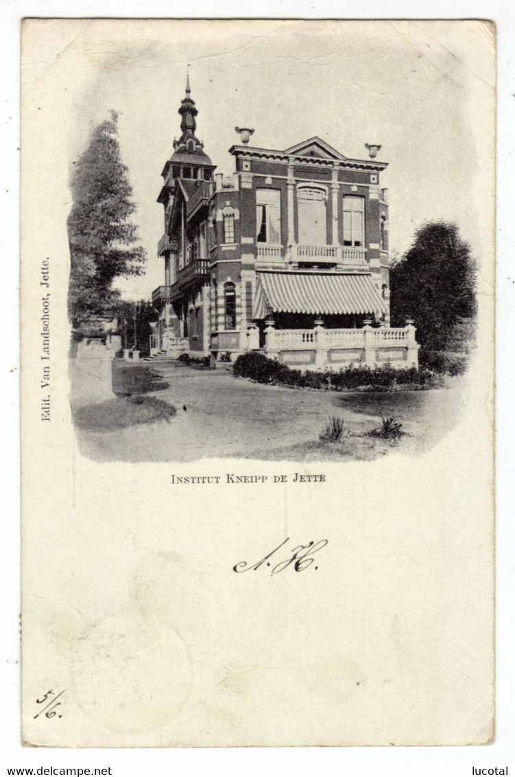Bruxelles - Jette - Institut Kneipp - 1902 - Edit. Van Landschoot, Jette - Jette
