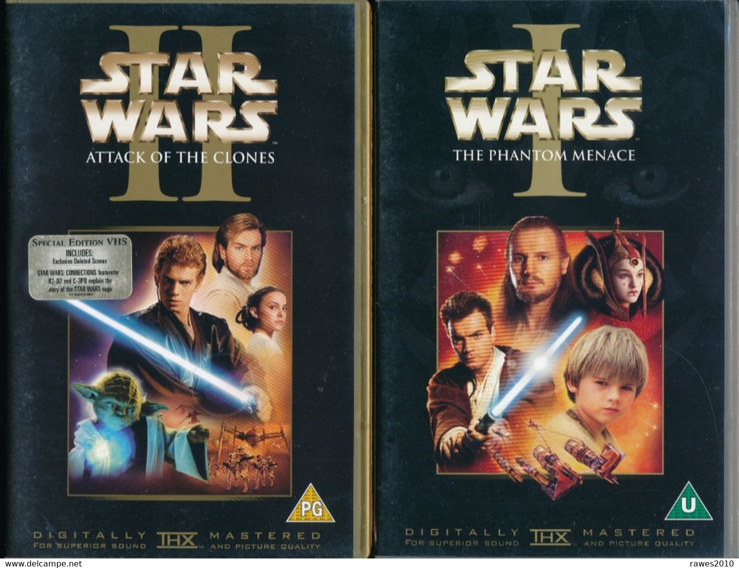 Video : Star Wars I The Phantom Menace (2000) Und II Attack Of The Clones (2002) - Sciences-Fictions Et Fantaisie