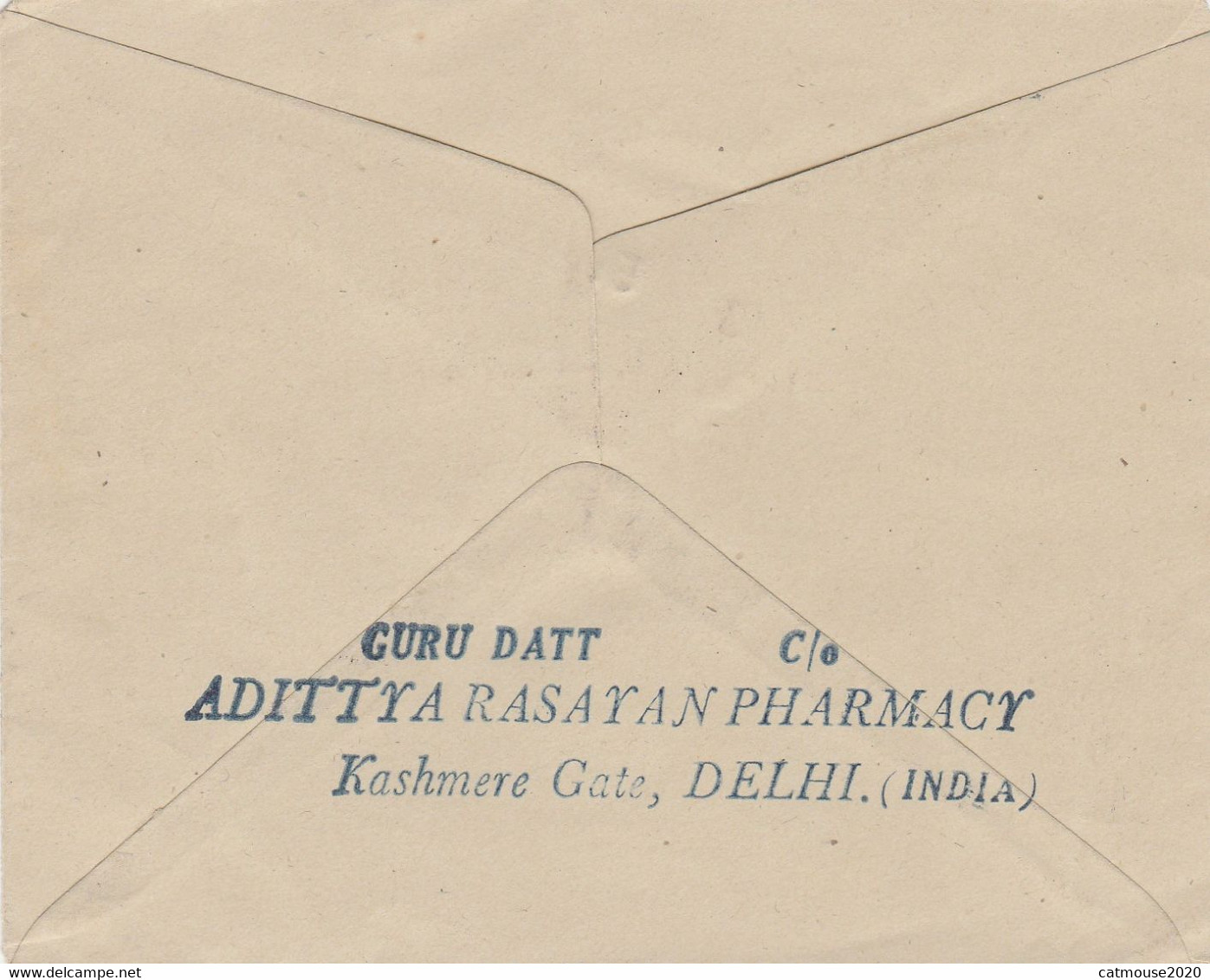 India Book Post Delhi 1951 - Briefe U. Dokumente