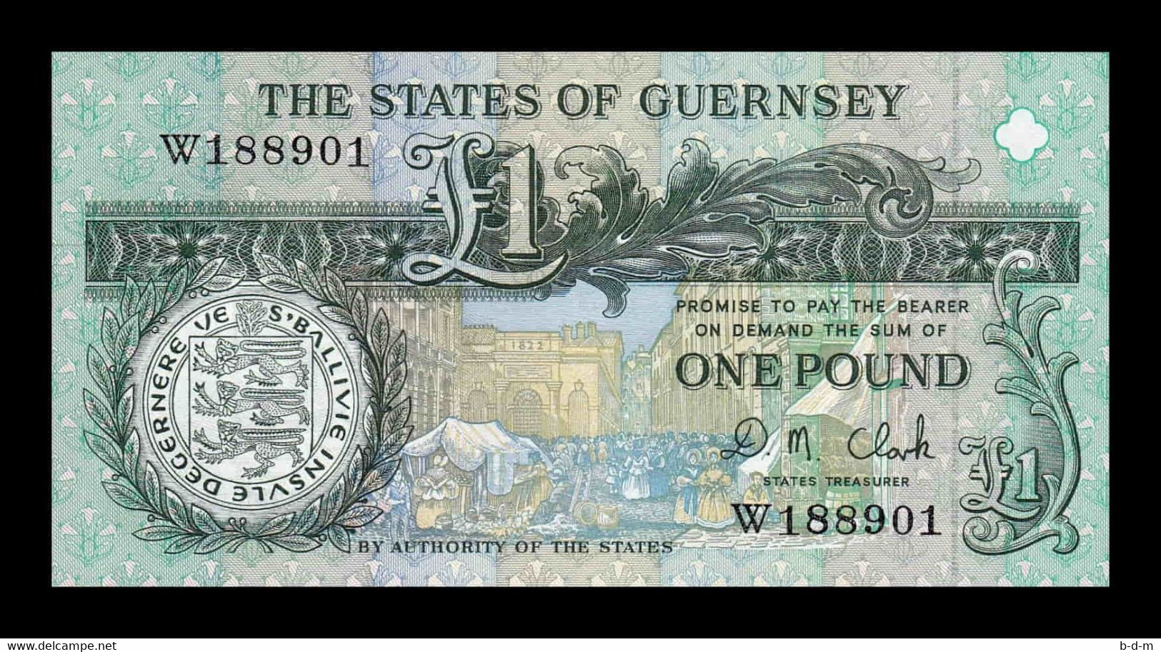 Guernsey 1 Pound 2008 Pick 52c SC UNC - Guernesey