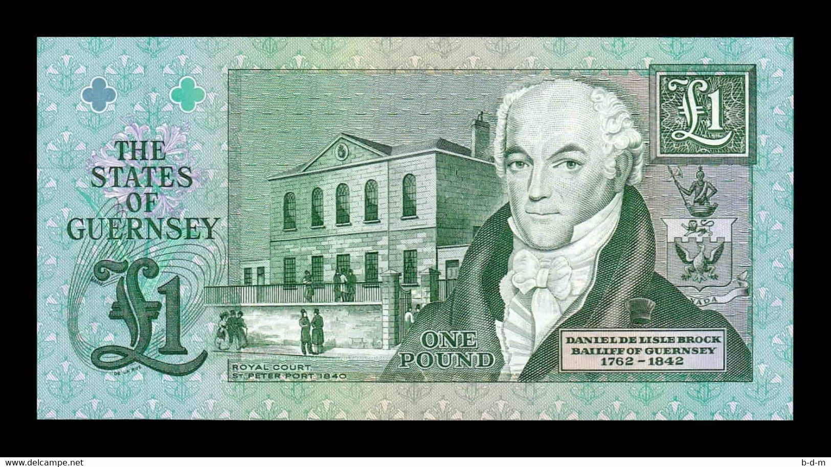 Guernsey 1 Pound 2008 Pick 52c SC UNC - Guernesey