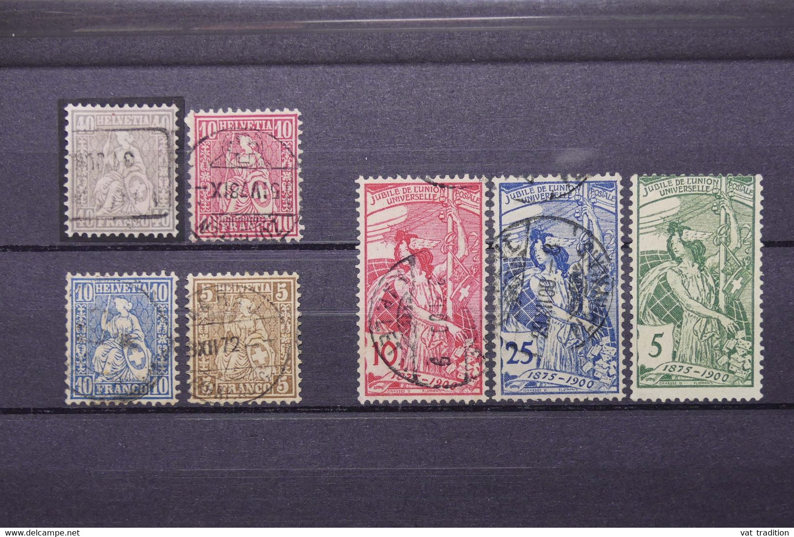 SUISSE - Lot De 7 Valeurs Oblitérés - L 110551 - Oblitérés