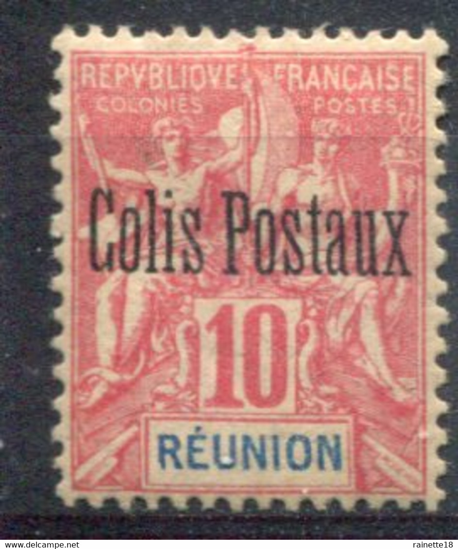 Réunion       Colis Postaux   N° 8 * - Andere & Zonder Classificatie