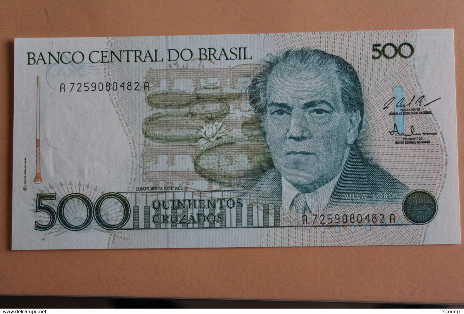 Billet - 500 Banci Centrale Do Brasil - Sonstige – Amerika