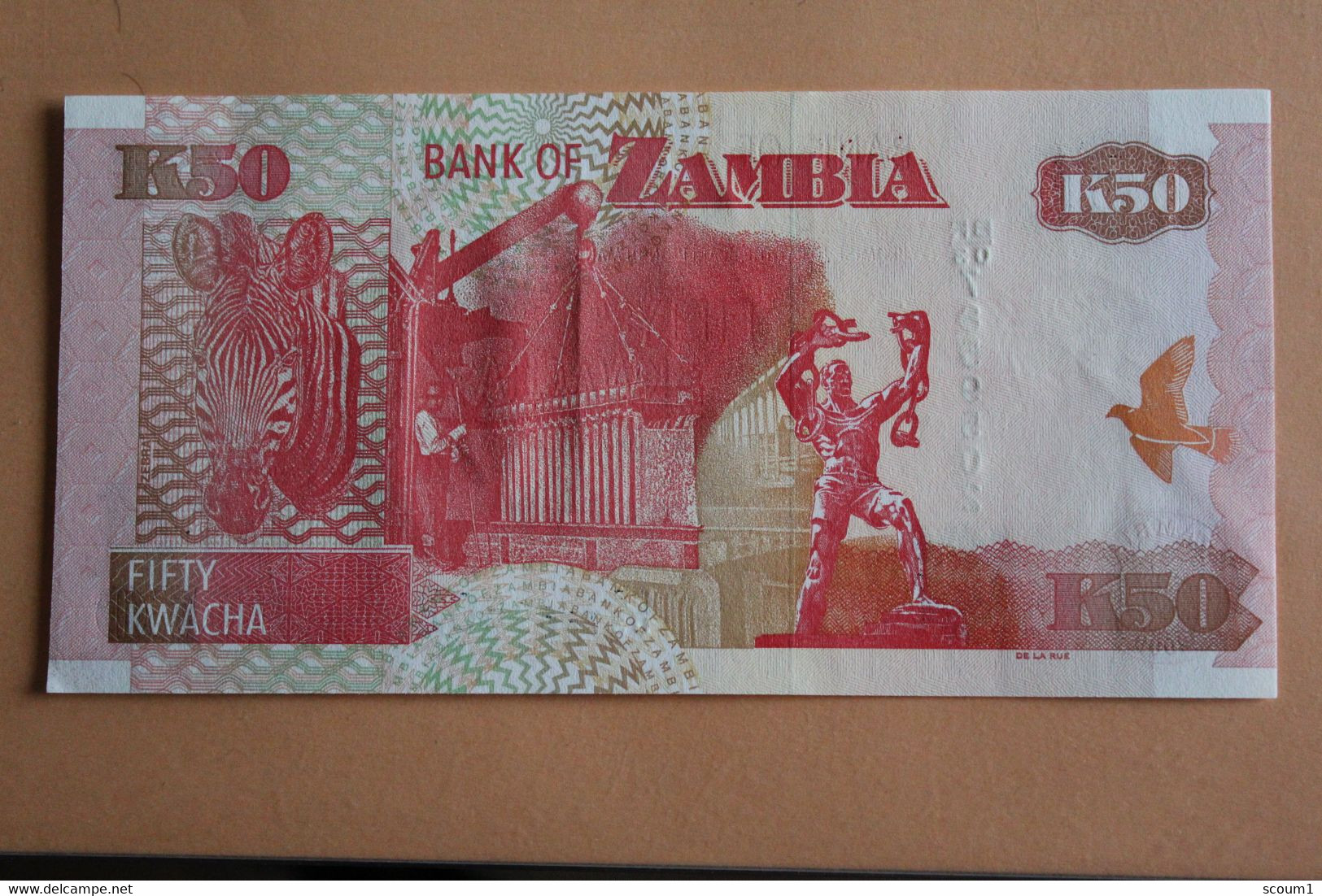 Billet - K50 Bank Of Zambia - Other - Asia