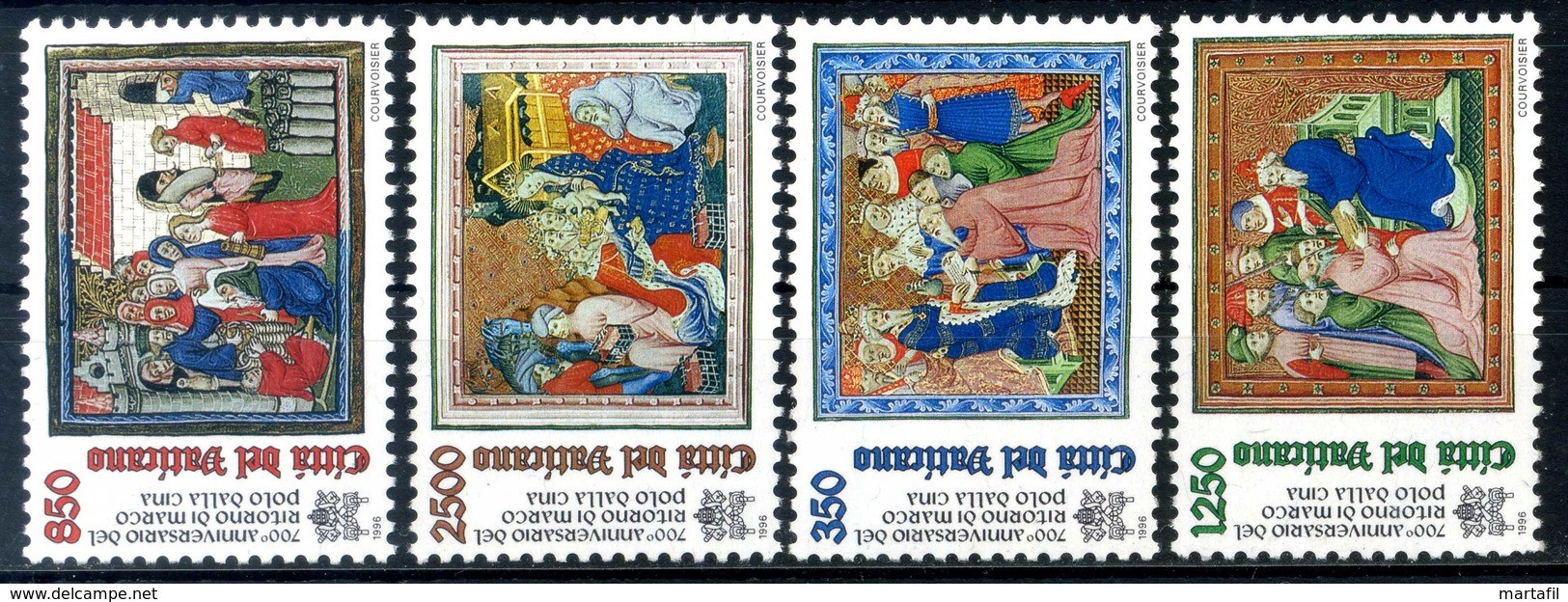 1996 VATICANO SET MNH ** - Neufs