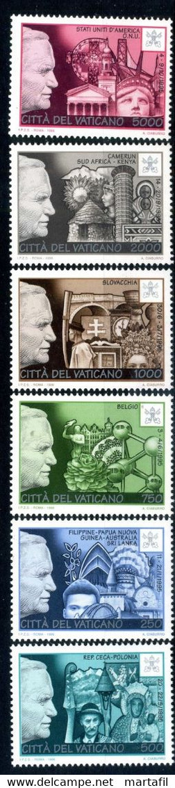 1996 VATICANO SET MNH ** - Neufs