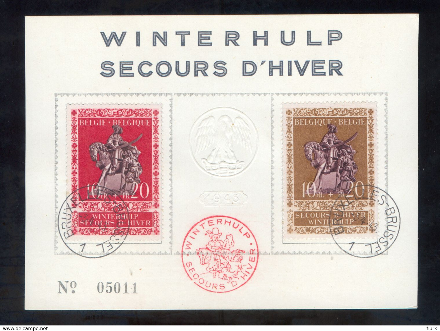 België FDC 613-614 Perfect - ....-1951