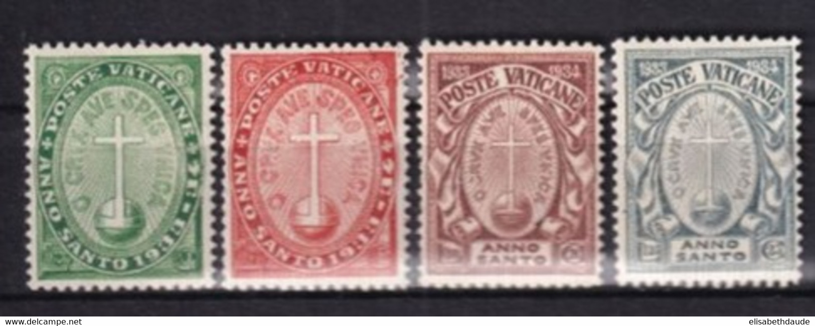 VATICAN - 1933 - YVERT 40/43 ** MNH (40 Et 41 * MLH) - COTE = 100+ EUR. - Nuevos