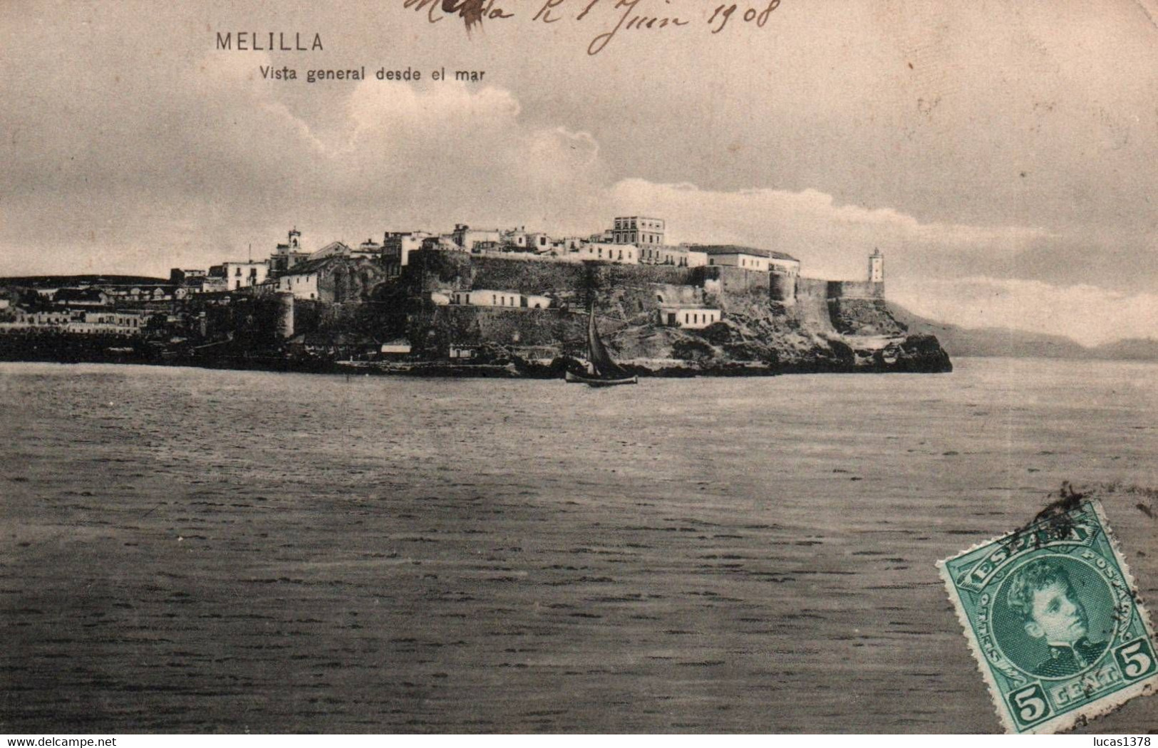 MELILLA / VISTA GENERAL DESDE EL MAR - Melilla