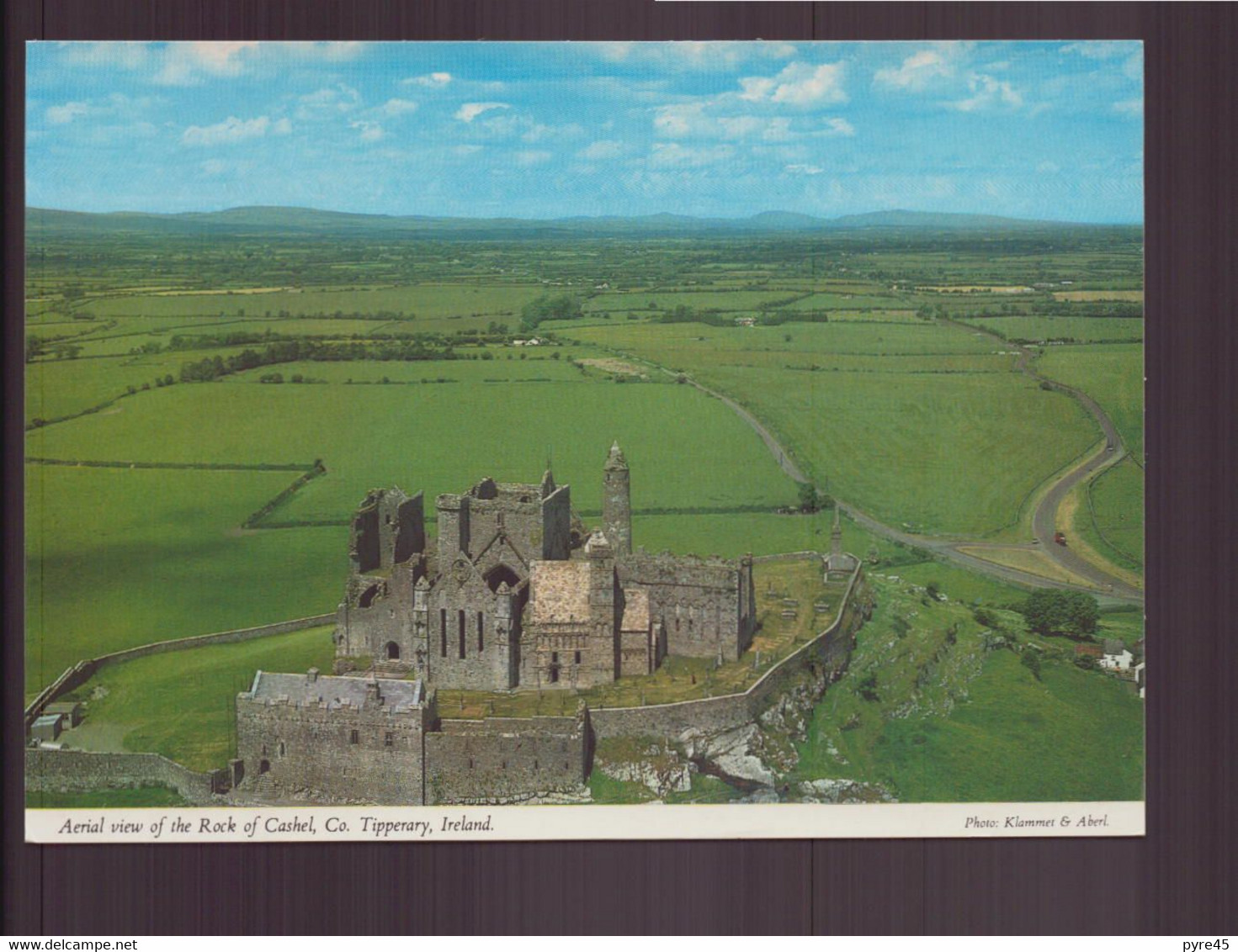 IRLANDE AERIAL VIEW OF THE ROCK OF CASHEL - Tipperary