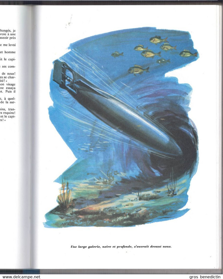 Hachette Galaxie - Jules Verne - "20.000 Lieues Sous Les Mers" - 1972 - #Ben&JVerne - #Ben&Gal - Hachette