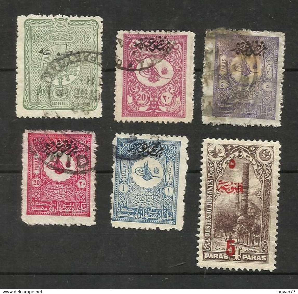 Turquie JOURNAUX N°12, 19, 23, 25, 26, 47 Cote 8.75€ - Newspaper Stamps