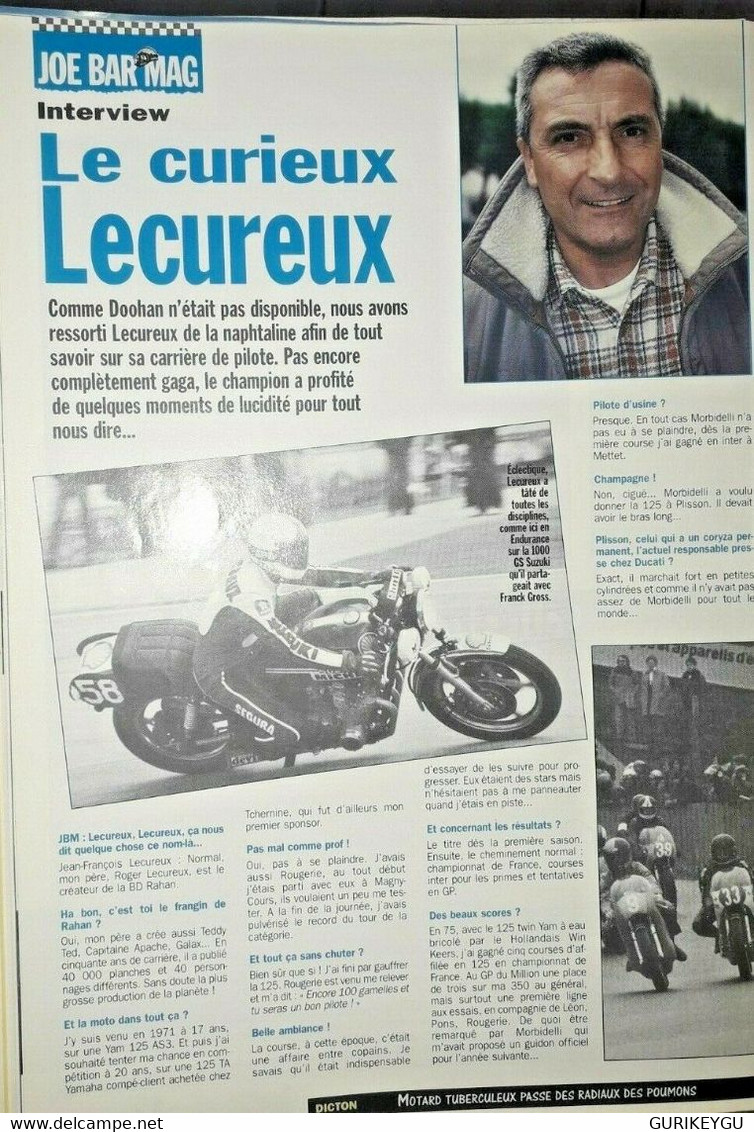 JOE BAR MAG TEAM N° 41 Journal Du 12/11/1998 TTBE RAHAN Lecureux Avec Poster - Rahan