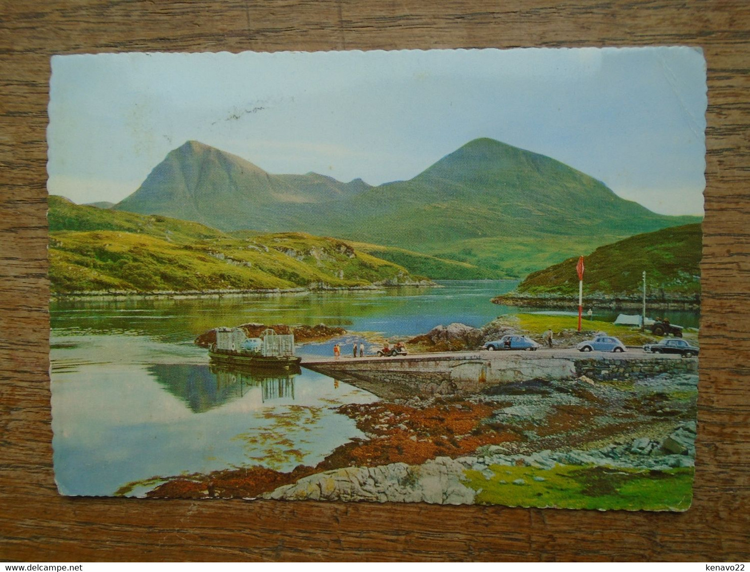 Royaume-uni , écosse , Kylesku Ferry , A Free Ferry Service Over The Strait Between Loch Cairnbawn And Lochs Glendhu - Sutherland