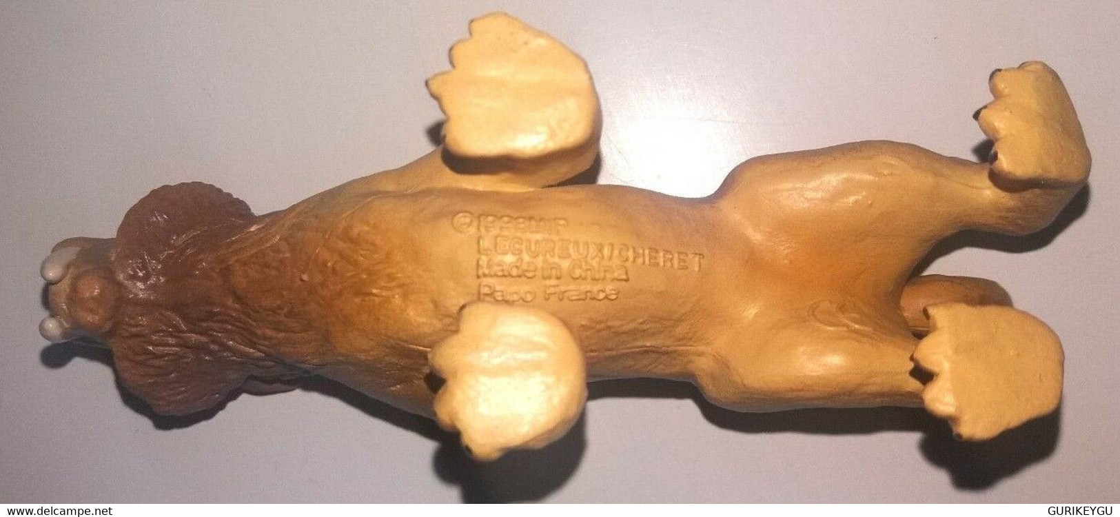 figurine RAHAN et GORAK  neuf EO LECUREUX CHERET 1998 tigre à dent de sabre