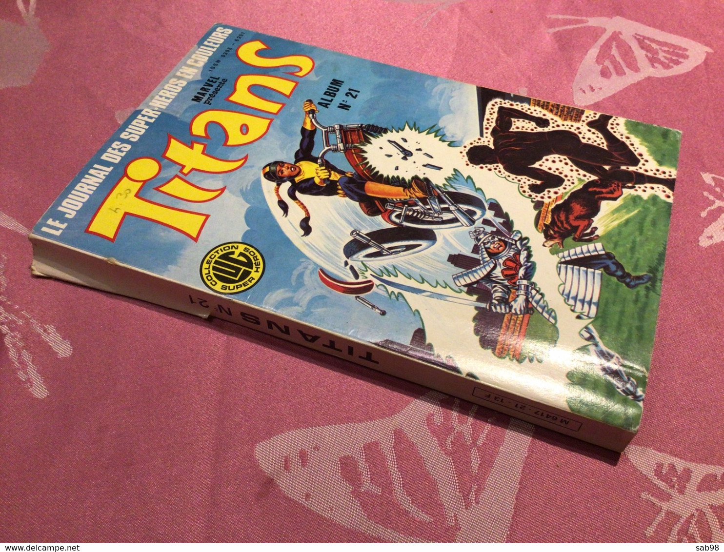 BD Titans No 21 Marvel Le journal des super - Héros