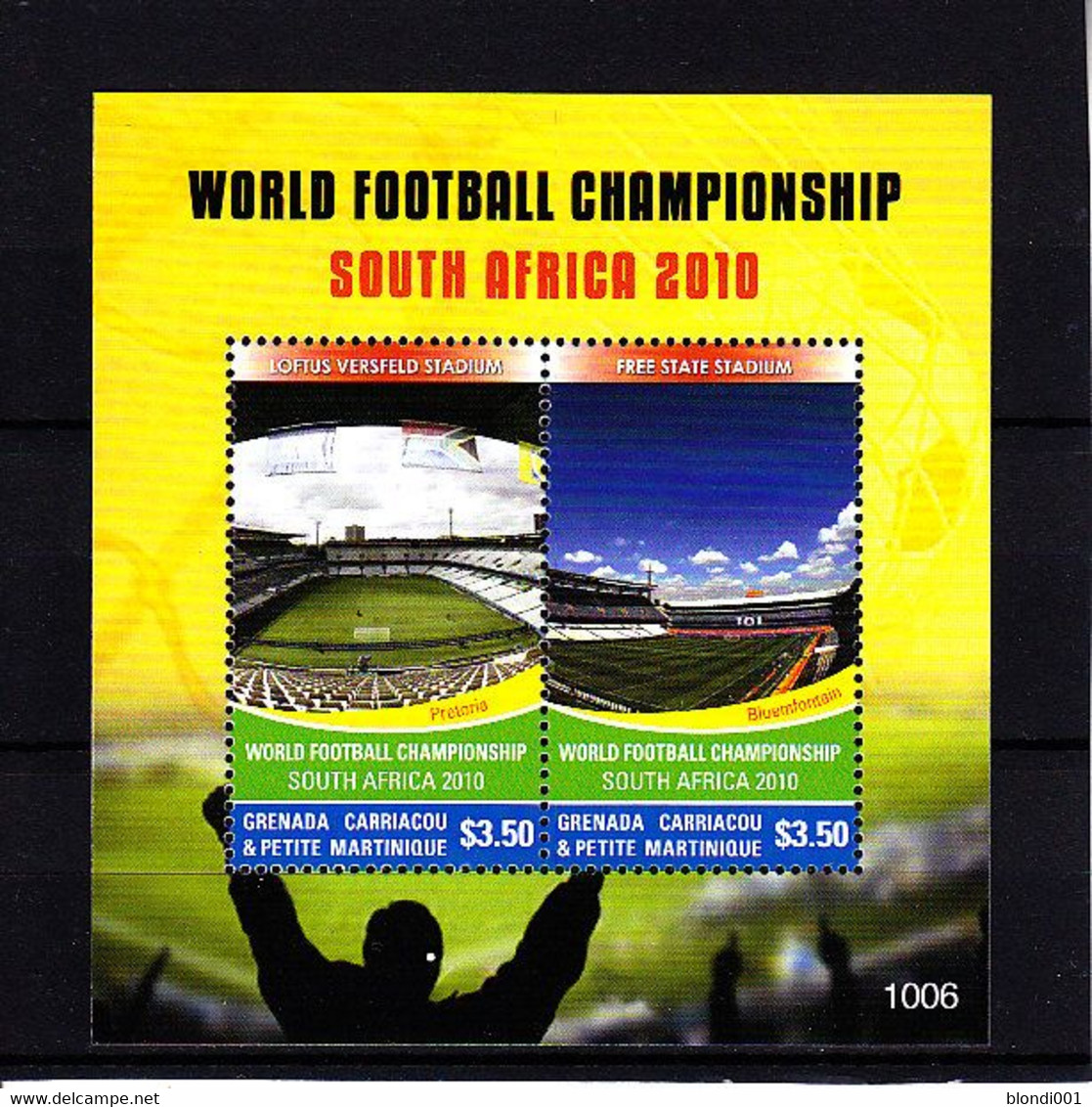 Soccer World Cup 2010 - GRENADA - S/S MNH - 2010 – South Africa