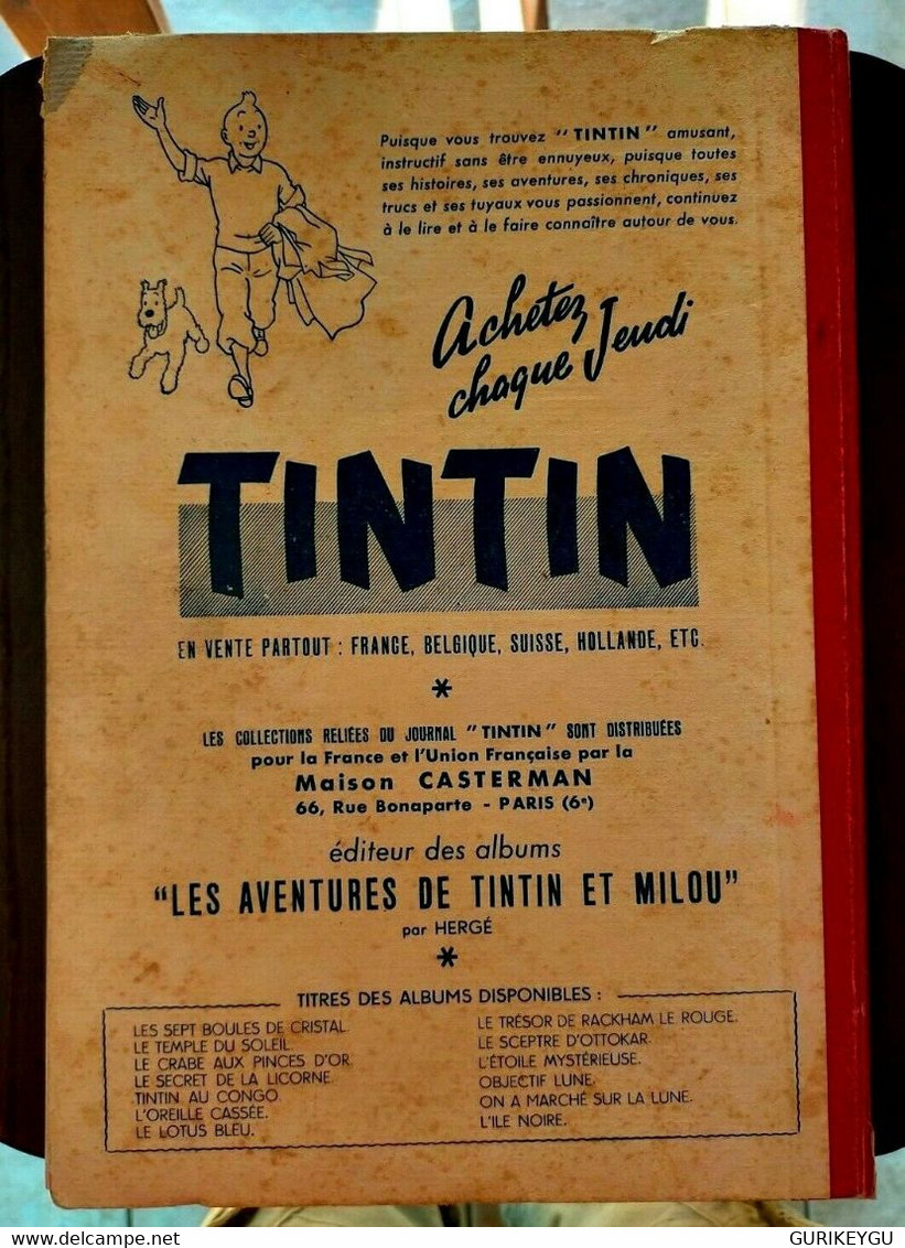 album recueil TINTIN n° 23 JEAN BART 331.332.333.334.335 à 343 DAN COOPER 1955