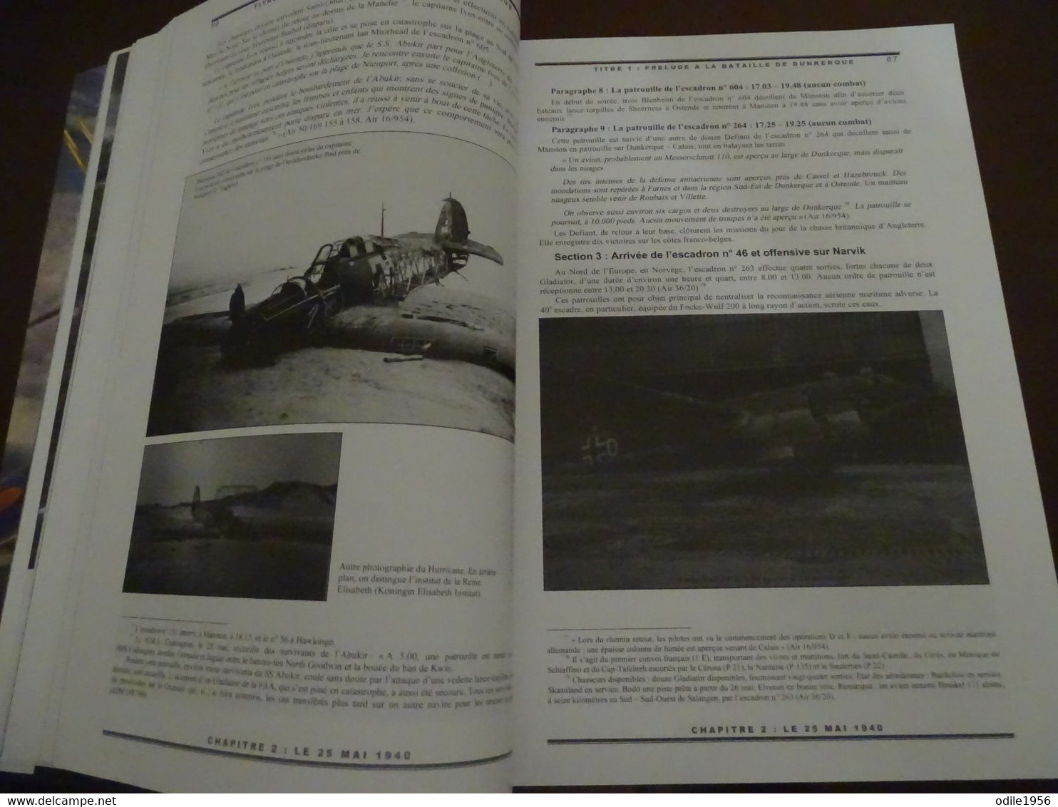 Les victoires de l'aviation de chasse britannique 24 mai 1940 - 4 juin 1940