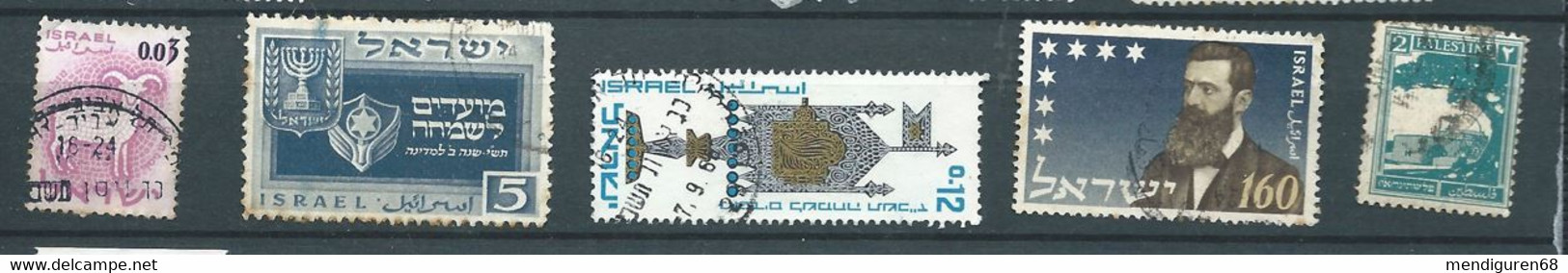ISRAEL SET 5 STAMPS USED - Used Stamps (without Tabs)