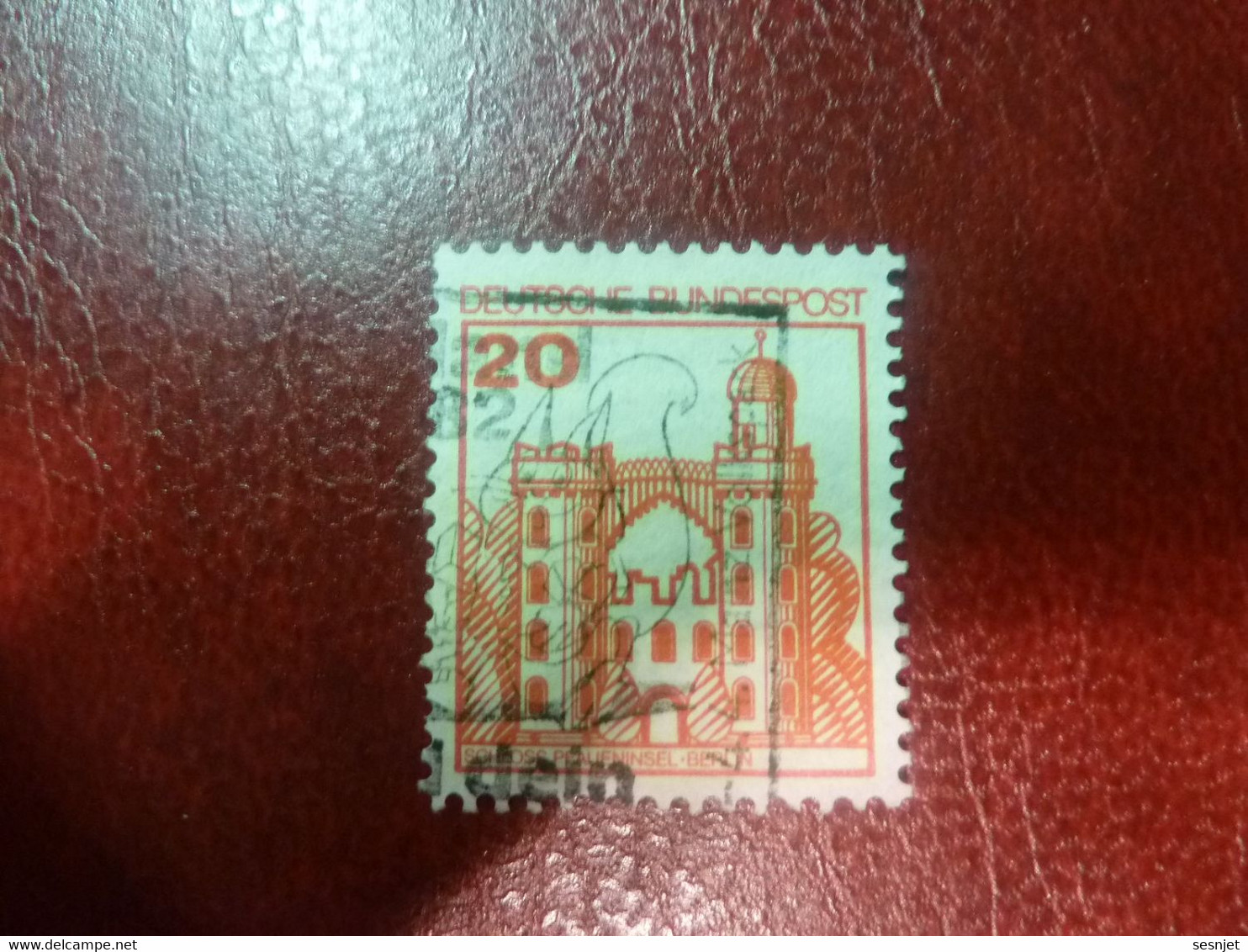 Deutsche Bundespost - Schloss Pfaueninsel - Berlin  - Val 20 - Orange - Oblitéré - Année 1980 - - Gebraucht