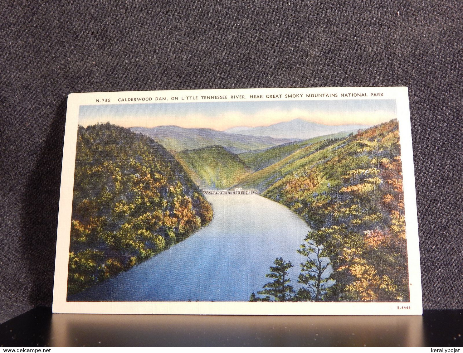 USA Calderwood Dam Little Tennesee River__(14034) - Smokey Mountains