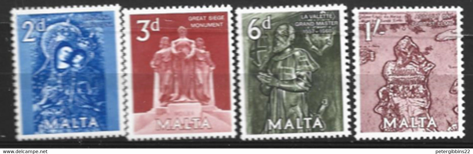 Malta  1962  SG  307-10  Great Siege     Unmounted Mint - Malta