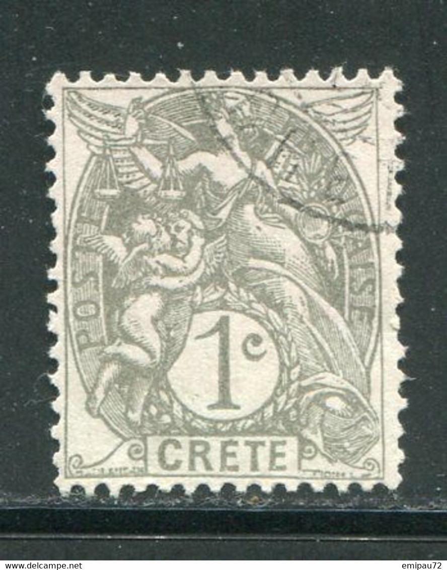 CRETE- Y&T N°1- Oblitéré - Used Stamps