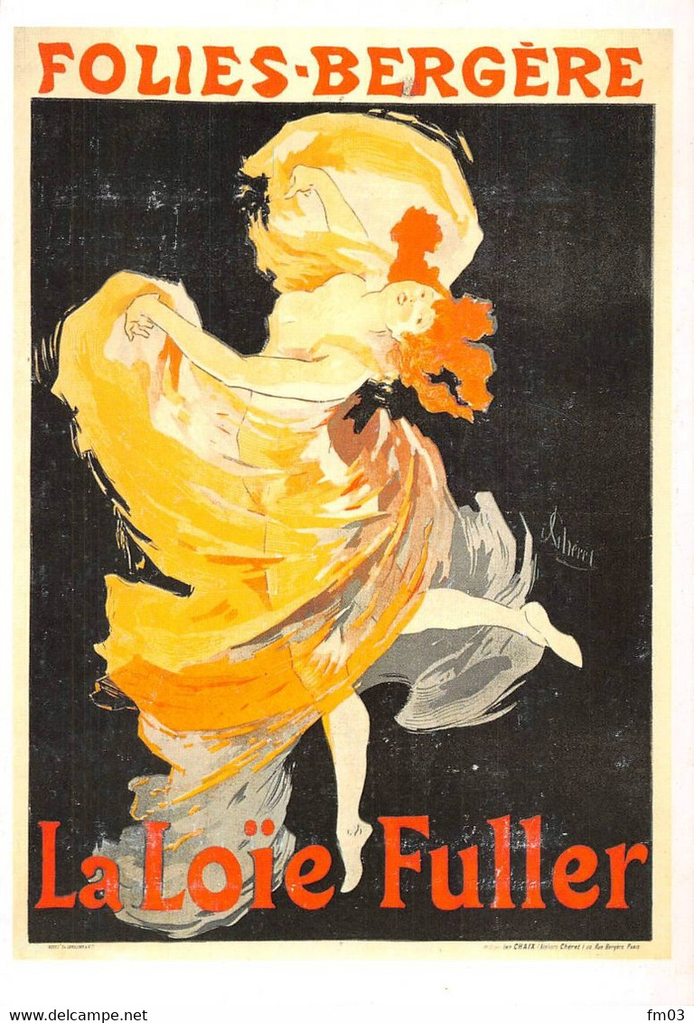 Jules Chéret Folies Bergère La Loïe Fuller - Chéret