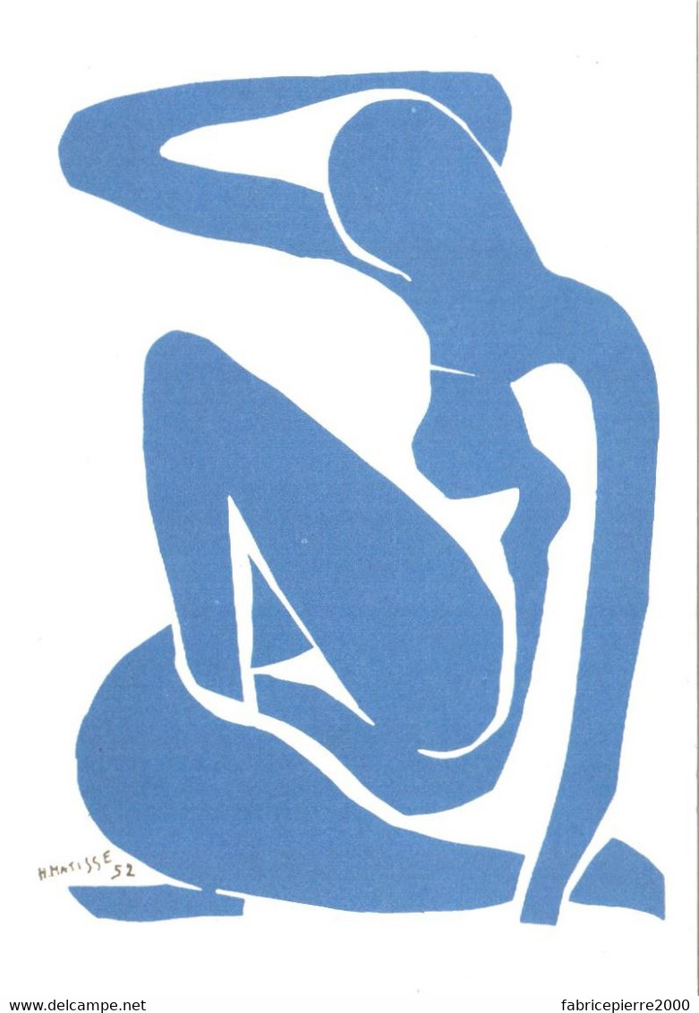 CPM Suisse (Bâle-Ville) Riehen - Fondation Beyeler. Nu Bleu 1, 1952, Par Henri MATISSE TBE Blue Nude I/blauer Akt I - Riehen