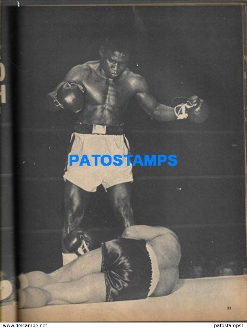 174361 SPORTS BOX REVISTA MAGAZINE BOXING & WRESTLING KID PARET YEAR 1962 NO POSTCARD - Other & Unclassified