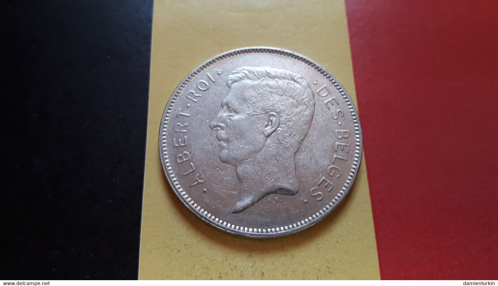 BELGIQUE ALBERT IER TRES BELLE QUATRE BELGAS 20 FRANCS 1932 POSITION B - 20 Francs & 4 Belgas