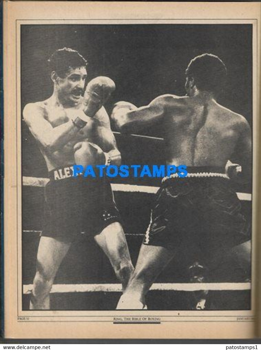 174375 SPORTS REVISTA MAGAZINE THE RING BOX PRYOR - ARGUELLO YEAR 1983 NO POSTCARD - Altri & Non Classificati