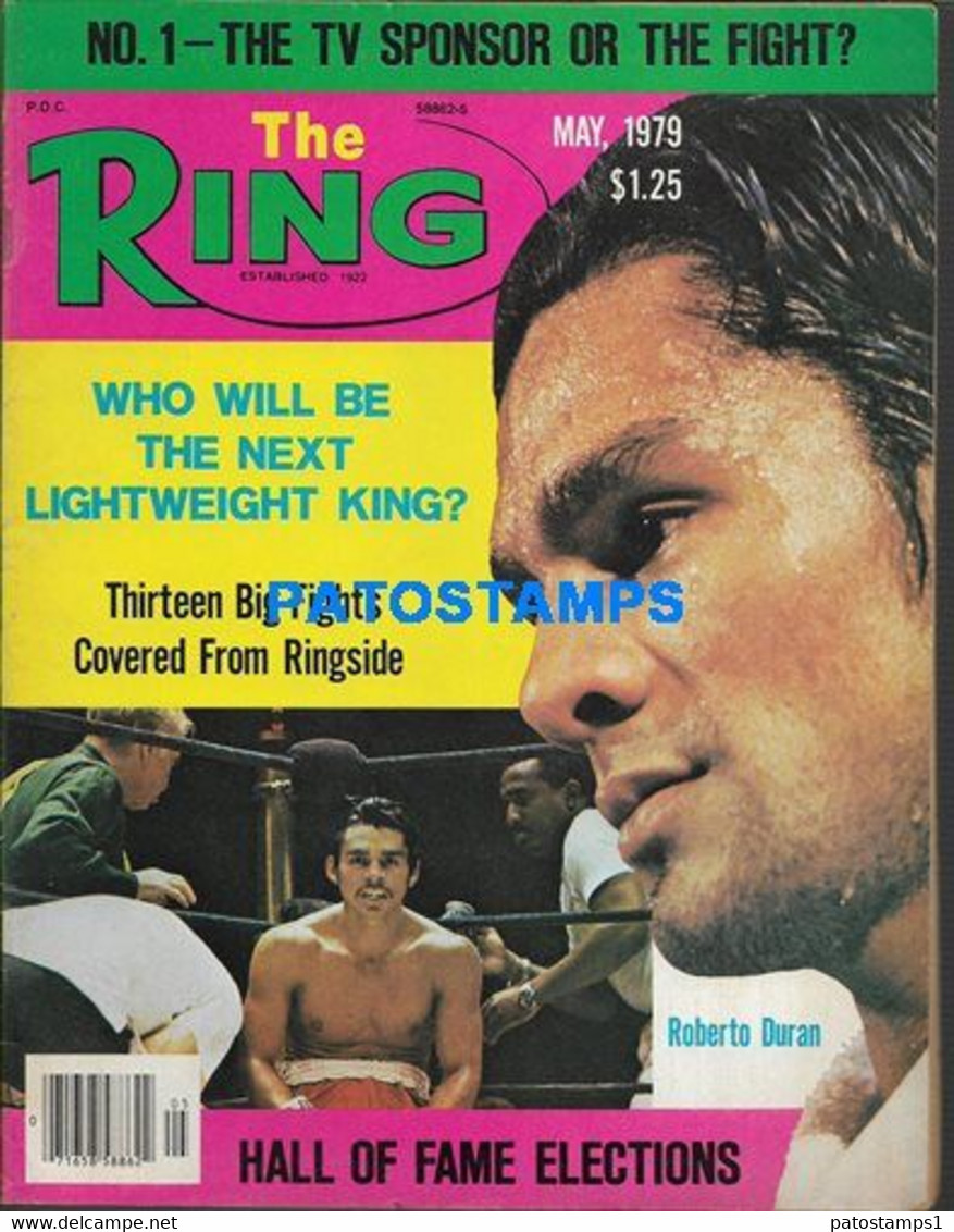 174383 SPORTS REVISTA MAGAZINE THE RING ROBERTO DURAN - ROBERT RUCKER - FRANKIE DUARTE YEAR 1979 NO POSTCARD - Autres & Non Classés