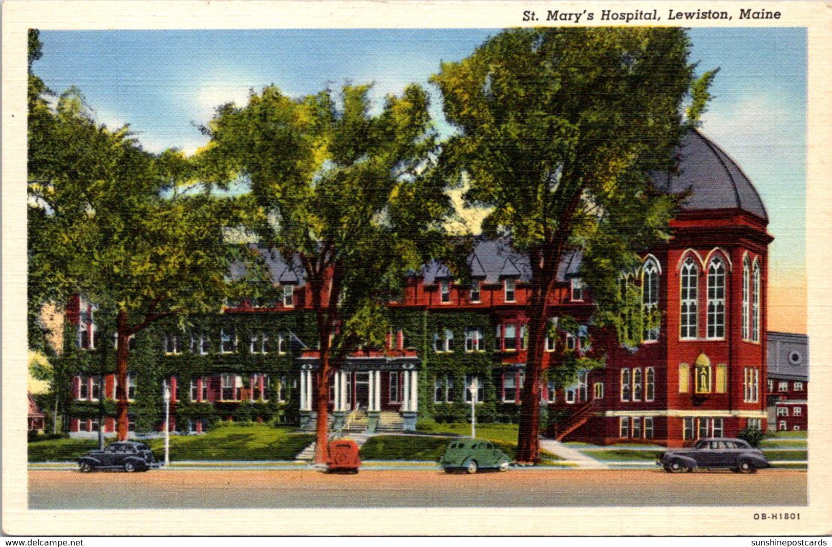 Maine Lewiston St Mary's Hospital 1943 - Lewiston