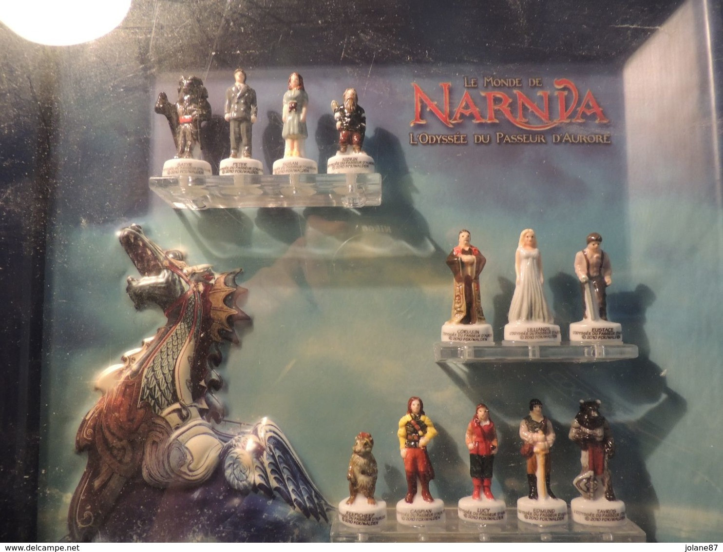 COFFRET FEVES  -   LE MONDE DE NARNIA    -   L ODYSSEE DU PASSEUR D AURORE - Characters