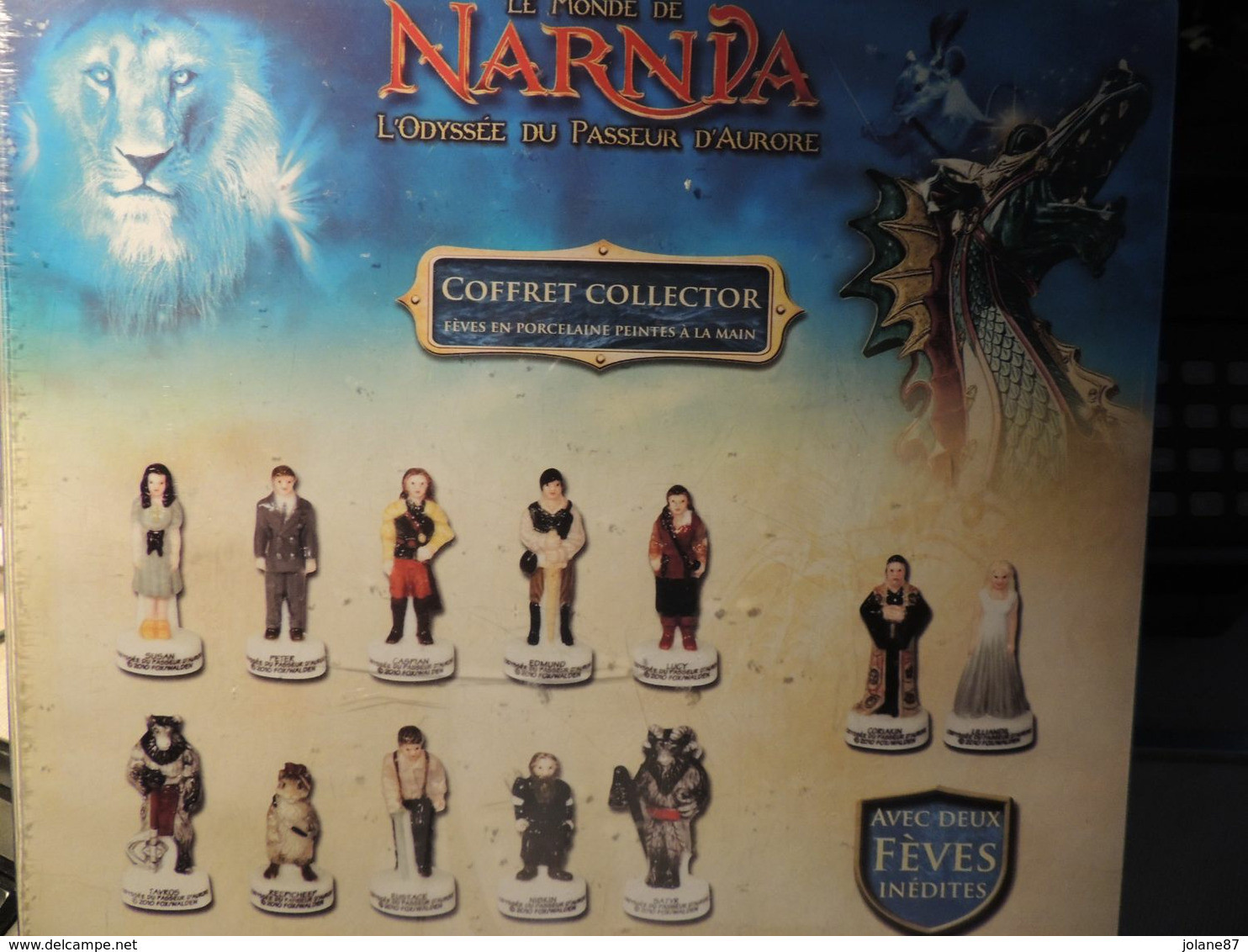 COFFRET FEVES  -   LE MONDE DE NARNIA    -   L ODYSSEE DU PASSEUR D AURORE - Personnages