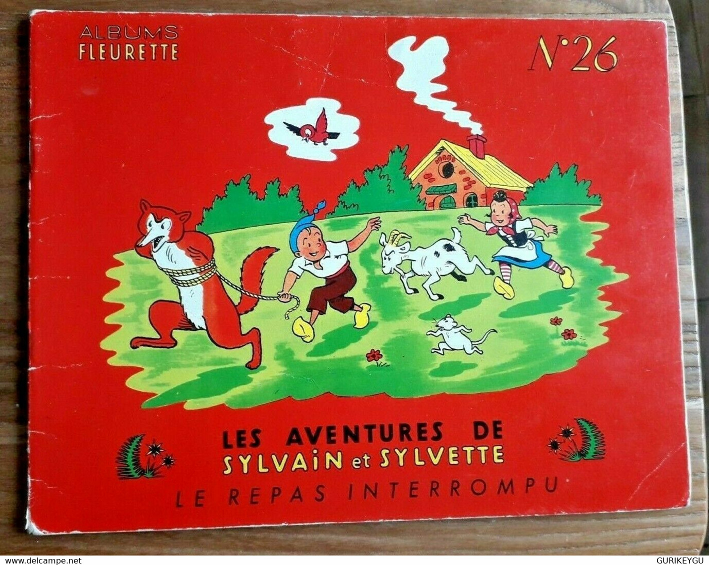 SYLVAIN Et SYLVETTE N° 26 Cuvillier FLEURUS 1957 - Sylvain Et Sylvette