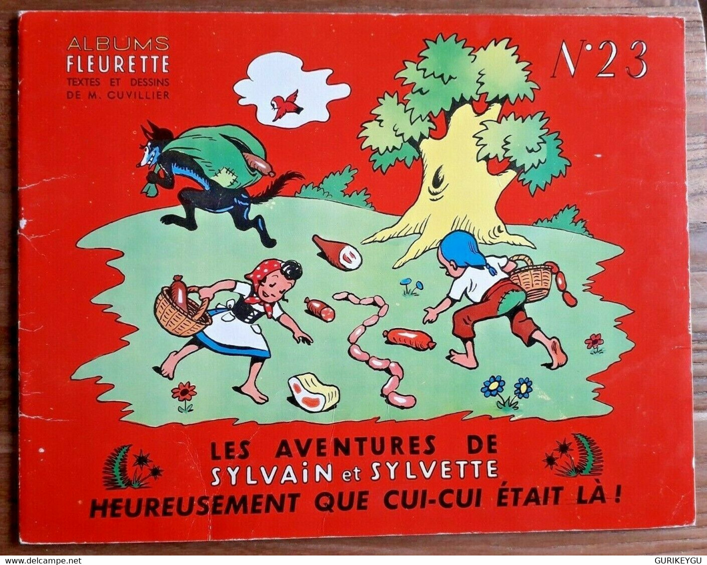 SYLVAIN Et SYLVETTE N° 23 Cuvillier FLEURUS 1958 - Sylvain Et Sylvette