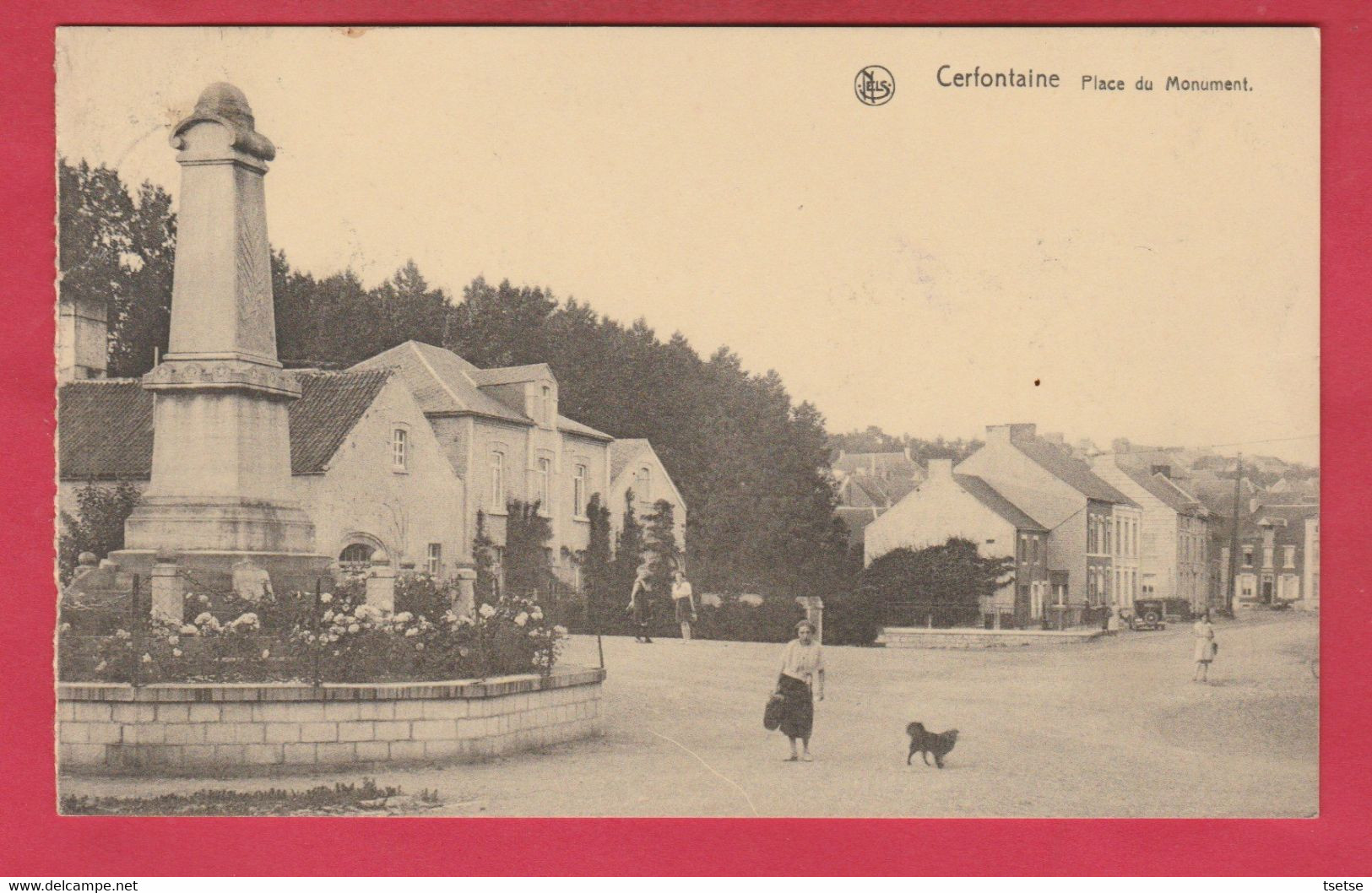 Cerfontaine - Place Du Monument ( Voir Verso ) - Cerfontaine