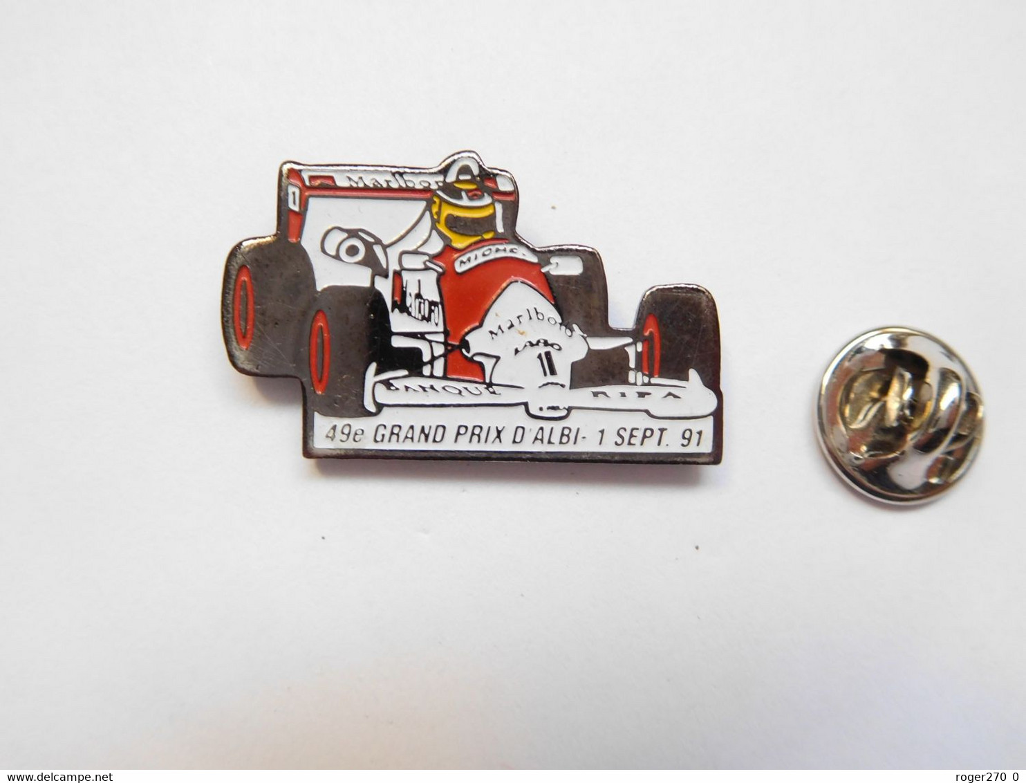 Beau Pin's , Auto F1 ; F3000 , 49e Grand Prix D'Albi 1991 , Tabac Marlboro - F1