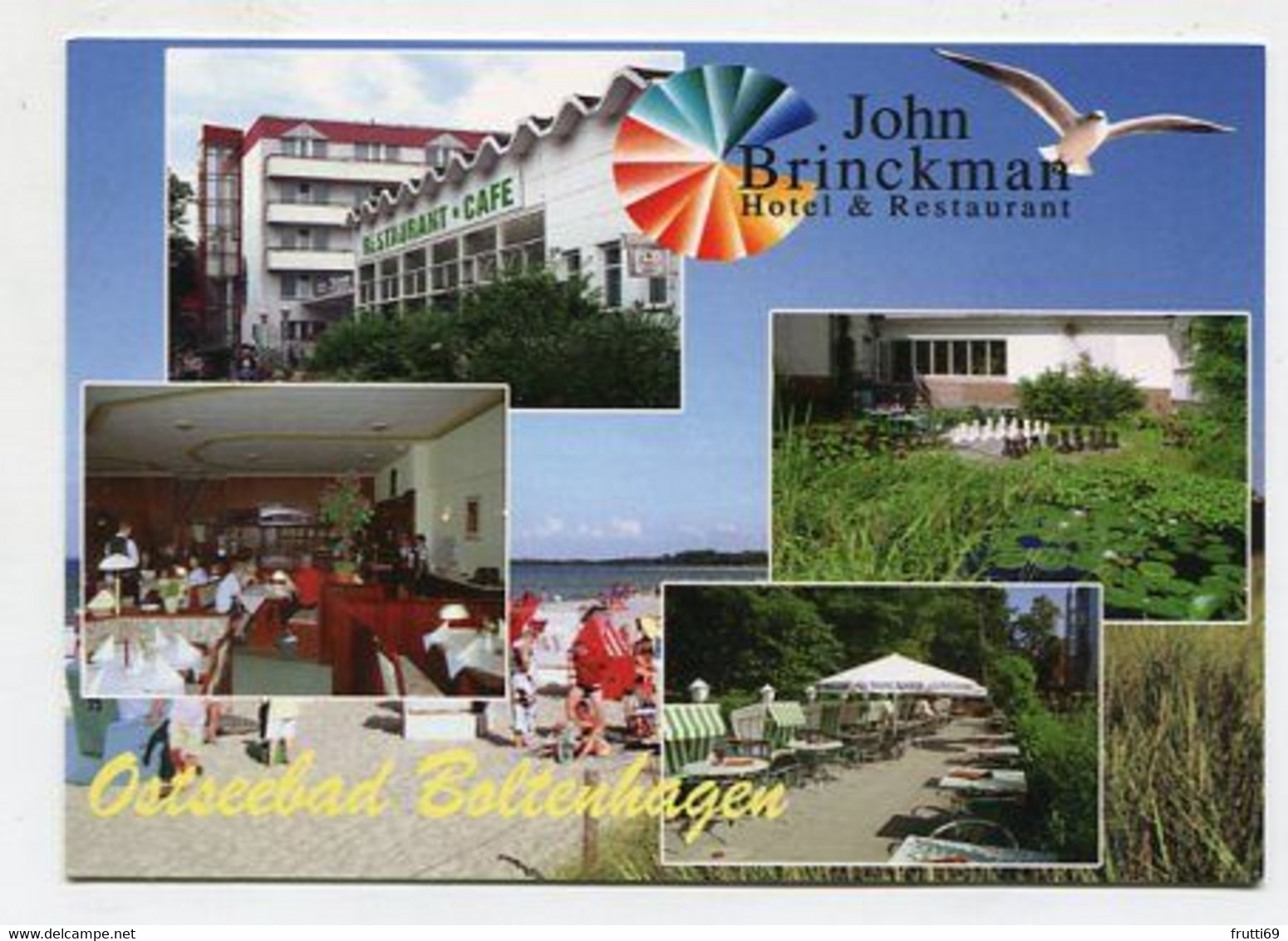 AK 010849 GERMANY - Boltenhagen - Hotel & Restaurant John Brinckmann - Boltenhagen