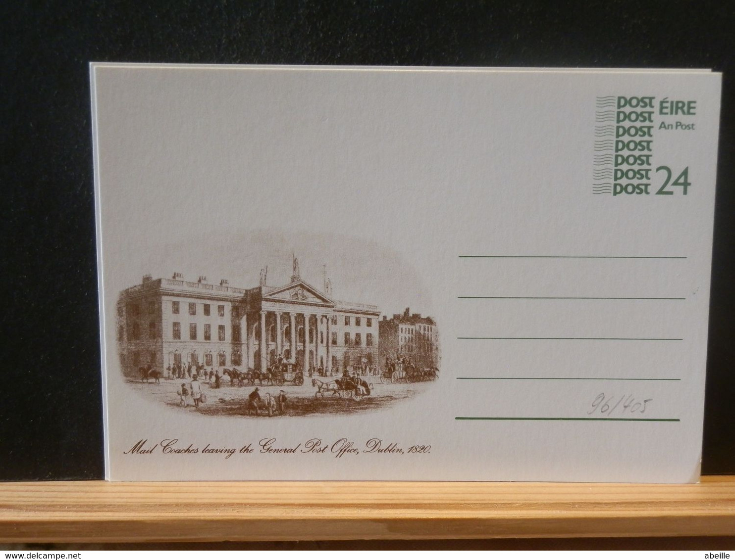 96/405  CP EIRE XX - Postal Stationery