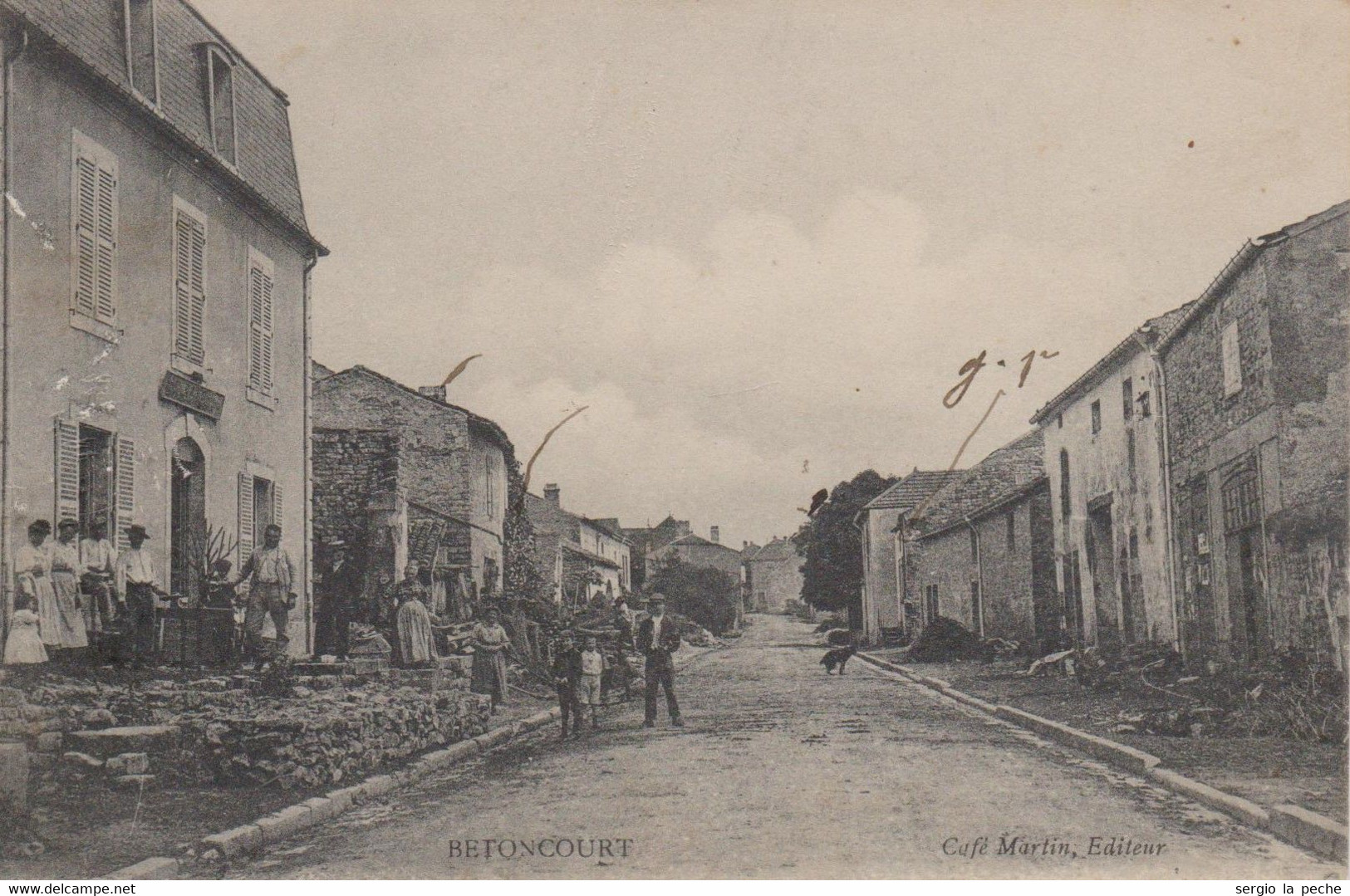 70- BETONCOURT SUR MANCE. Vue Partielle. Non écrite, Bon état. - Autres & Non Classés